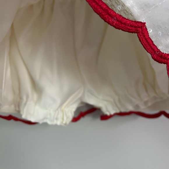 Elegant Red Floral Dress - Picture 5 of 7